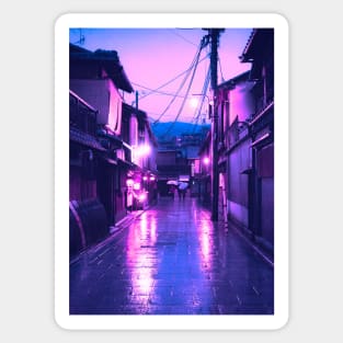 Japanese street neon Sticker